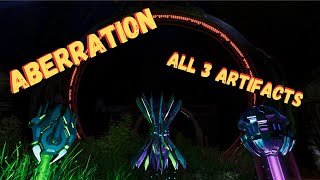 Aberration  All Artifacts  Ark Survival Ascended ark [upl. by Brom521]