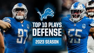 2023 Top Ten Plays  Defense [upl. by Regen]