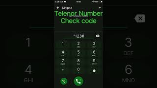 How to check telenor number [upl. by Sirad]