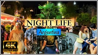 【4K】Night Life in Buenos Aires Argentina  Recoleta at Night  Travel Vlog [upl. by Hope]