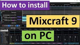 How to install Mixcraft 9 on PC [upl. by Camfort148]