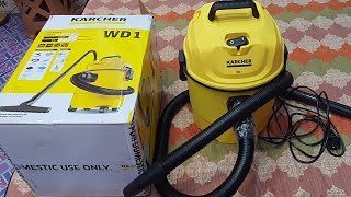 Karcher WD1 Vacuum cleaner Wet amp Dry With Blower Function Review VishalSaxena [upl. by Macpherson]