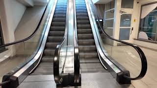 Sweden Stockholm Haninge Centrum 2X escalator [upl. by Dustie918]