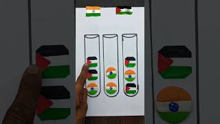 Jai Hind ❤️ Jai Bharat 🇮🇳 independenceday flagpainting republicday 15august 26january shorts [upl. by Orimisac79]