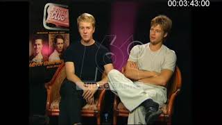 Edward Norton and Brad Pitt interview for FIGHT CLUB [upl. by Briant]