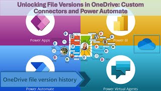 Unlocking File Versions in OneDrive Custom Connectors and Power Automate [upl. by Romano]