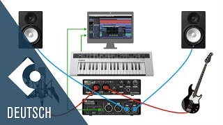 Wie man Audio und MIDI Hardware anschließt  Erste Schritte mit Cubase AI und LE [upl. by Henn]