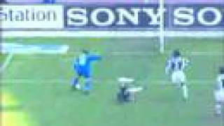 Grandissimo gol di Roby Baggio JuveBrescia01042001 [upl. by Selma]