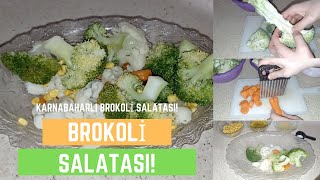 ❗ KARNABAHARLI BROKOLİ SALATASI  SALATA❗ [upl. by Naivaf]