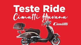 cimatti havana deluxe 2022  scooter rétro classique  Teste ride  مول الكليو كان غادي ايطيحني [upl. by Ernaldus]