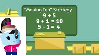 Addition Strategy Making 10  1st Grade Math 1OA6 [upl. by Pauly123]