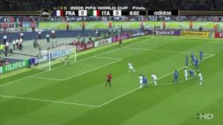 Penal de Zidane vs Italia 2006 [upl. by Myca]