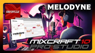 How To Use Melodyne in Mixcraft 10 [upl. by Anilejna597]