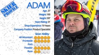 Adams ReviewAtomic Vantage X 77 C Skis 2017Skiscom [upl. by Frierson]