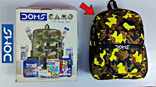 Ultimate Collection of Doms Camo Kit  Doms Stationery Unboxing  Doms Stationery Haul [upl. by Nuahc]