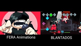 FERA Animations  Blantados FNF ANIMAL BUT DIFFERENT CHARACTERS SING IT 🎤 [upl. by Reviere32]