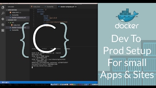 Easy Docker Dev to Production Setup for Small Projects [upl. by Delmore]