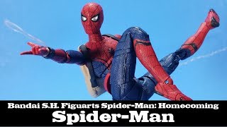 SH Figuarts Spider Man Homecoming Bandai Tamashii Nations [upl. by Ivetts]