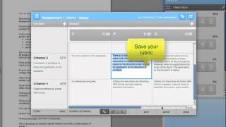 How to build your rubrics in Turnitin [upl. by Atenik]