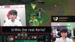 T1 Keria Goes Mid vs GEN Chovy  Best of LoL Stream Highlights Translated [upl. by Tobye347]