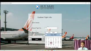 Airline Reservation System Project By SYBCA Student [upl. by Dadirac805]