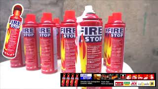 Fire Stop a Portable Fire Extinguisher Demo [upl. by Janik202]