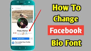 How to Change Facebook Bio Font Style  Facebook Ka Font Style Kaise Change Kare  GET Tech [upl. by Nnaul]