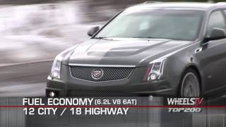 2011 Cadillac CTSV Wagon Test Drive [upl. by Yrtua]