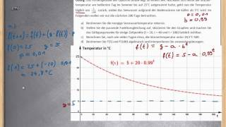 Begrenztes Wachstum  Exponential und eFunktionen ★ Übung Abnahme [upl. by Cruickshank]