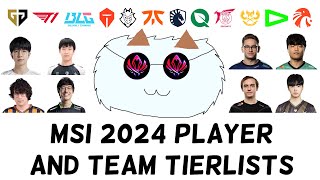 Poro Ranks Every Player and Team at MSI 2024 [upl. by Reeve159]