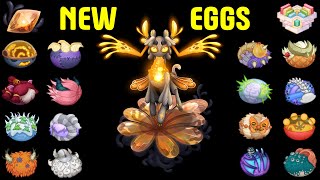 All New Monsters Eggs 2024 My Singing Monsters [upl. by Aleen]