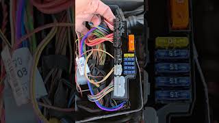 Chrysler Crossfire Relay Control Module RCM location and removal [upl. by Kosiur962]