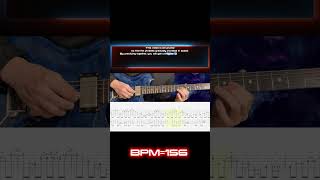 Guthrie Govan  Waves 22【Bpm156  Gt BaTAB】shorts [upl. by Moht]