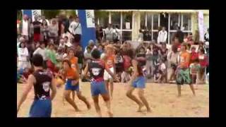 Finale Anglet Beach Rugby 2010 Minimes [upl. by Atikihc]