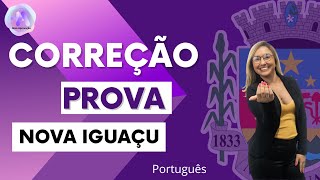 Correção da Prova de Nova Iguaçu  Língua Portuguesa [upl. by Landy249]