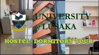 University of Lusaka Hostel Tour🇿🇲  Silverest Campus Unilus [upl. by Ahsemot]