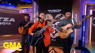 Yahritza y Su Esencia perform hit song [upl. by Ariaz]