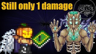 Terraria Crazy Buffed Up 1000 Needles vs Vanilla Bosses Joost Mod [upl. by Dlareme514]