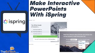 How To Make Interactive PowerPoint Presentations With iSpring Suite  Tutorial and Demo [upl. by Pearlstein]