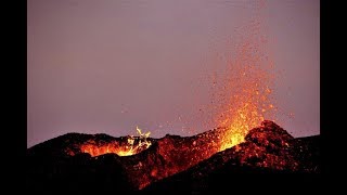 Piton de la Fournaise 35  The flame [upl. by Ahseat704]