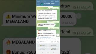 HOW I EARNED 220K FROM THIS PLATFORM WITHIN FEW MINUTES MEGALAND AIRDROP [upl. by Nahor57]