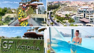 STUNNING 5 GF Victoria Hotel Costa Adeje Tenerife Full Tour amp Review ⭐️ [upl. by Uoliram]