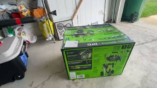 Pressure Washing Welcome Greenworks PRO 3000 Pressure Washer [upl. by Cord997]