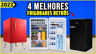 OS 4 MELHORES FRIGOBAR RETRÔ DE 2023 [upl. by Strain]