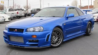 1999 Nissan Skyline GTR R34 Start Up Test Drive and In Depth Review [upl. by Porcia173]