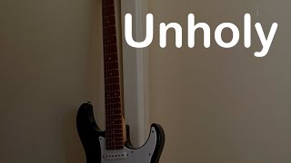 Unholy electric guitar cover [upl. by Griswold]