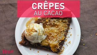 Pâte à crêpes facile au cacao  regalfr [upl. by Ecar934]