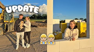 Haus Update👷🏼‍♀️ Das Erdgeschoss steht😍🔑 [upl. by Adner329]