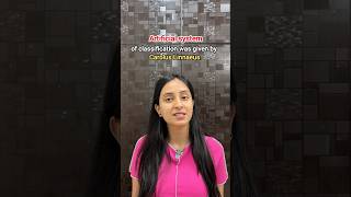 Artificial System of Classification  Plant Kingdom shorts ytshorts biology neet study [upl. by Malissa]