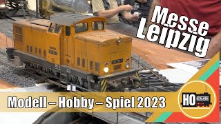 Modell Hobby Spiel 2023 Messe Leipzig Erstklassige Modellbahnen  Excellent Modelrailroads [upl. by Sammer]